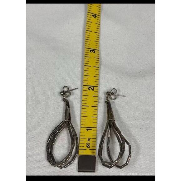 Sterling Liquid Silver Earrings - Picture 15 of 15